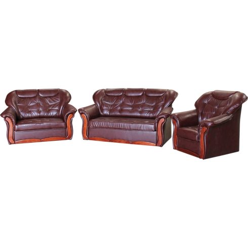 Evelin 3 + 1 + 1 ülőgarnitúra (textilbőr)